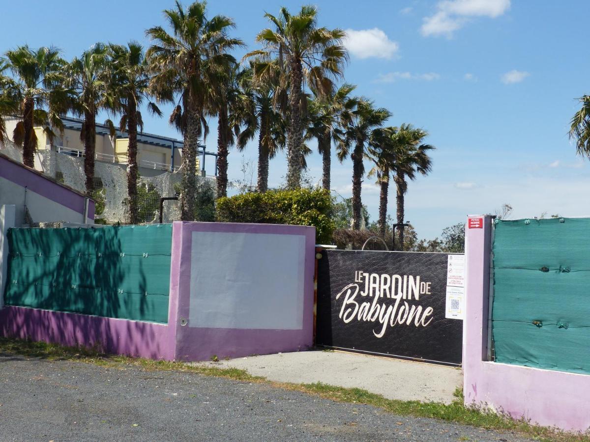 Le Jardin De Babylone "Reserve Aux Couples Uniquement" Agde Exteriör bild